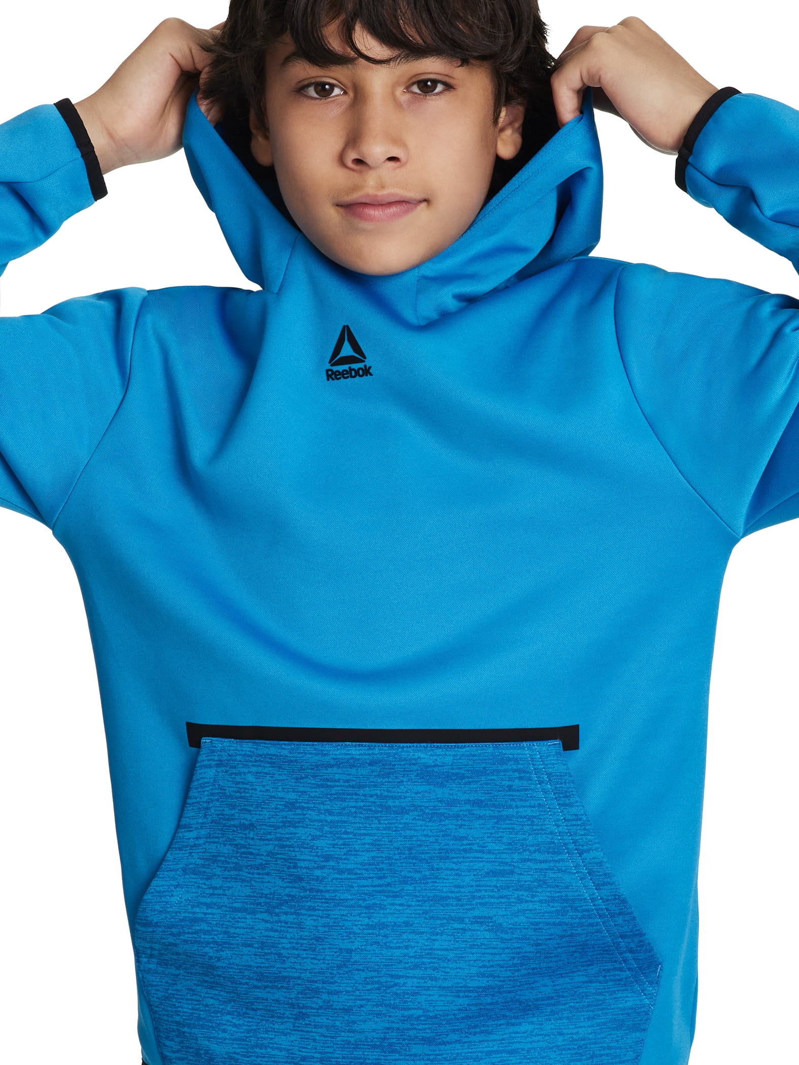 Reebok Boy's Athletic Cool Down Fleece Hoodie, Sizes 4-18