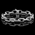 thumbnail image 3 of Invicta Jewelry Men's Large Nautical Oval Link Chain Steel Bracelet (10mm) - 9", 3 of 8
