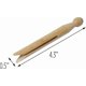 thumbnail image 4 of Natural Wooden Pegs for Crafting and Laundry Use, 100-Pack, 4 of 4