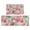 Pioneer Flower Floral-3, variant on Pioneer Flower Floral Print Pattern Kitchen Rugs Sets Of 2,Anti Fatigue Kitchen Mat Rugs Non Slip Washable,Decorative Kitchen Floor Mats for Kitchen,Sink,Laundry,17"x30" 17"x47"
