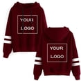 thumbnail image 3 of Women Casual Solid Casual Hoodie Sweatshirt Long Sleeve Loose Top Long Hoodie Jacket Female Sweatshirt up Sweatshirt Top Light Lightweight Hoodie Women Zip Hoodie Drawstring Hoodie Long Zip up Jacket, 3 of 4