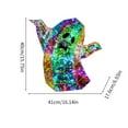 thumbnail image 6 of Muecwrye Halloween Lights, LED Cute Luminous Ghost Decor, Prismatic Iridescent Spooky Decor Indoor, Halloween Magics Scary Decoration for Home Outdoor Yard Lawn Garden Party Favors, 15.7 X 16.1 In, 6 of 6