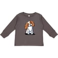 thumbnail image 3 of Inktastic KC Cavalier Spaniel Boys or Girls Long Sleeve Toddler T-Shirt, 3 of 5