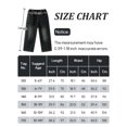 thumbnail image 7 of Happy Cherry Kids Jeans Baggy Wide Leg Boy Denim Pants Elastic Waist Toddler Y2K Trousers Loose Streetwear with Pockets 12-13 Years, 7 of 7