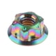 thumbnail image 5 of Tuerca de brida de M5 M6 M8 M10 M14 para perno de piñón de motocicleta de bicicleta M6x1.0 Baoblaze Tuerca de brida de cabeza hexagonal, 5 of 6