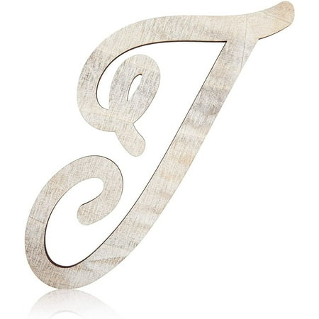 UPC: 0194425401655 | 13-Inch Unfinished Wooden Monogram Letter I Rustic-Style Home Decor Paintable Wood Alphabet Letters for Custom Signs Party Decorations Crafting and Art Supplies