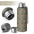 thumbnail image 2 of 20 Oz German Shepherd Dog and Footprint Coffee Tumbler Double Wall Insulated Stainless Steel Water Bottle | Metal Reusable Thermoses Flask with Cup Cap | Leak & Sweat Proof with Anti-Dust Lid, 2 of 7