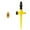 Yellow B, variant on Spring Saving! SHENGXINY 360° Automatic Rotating Sprinkler With Adapter Full Angle Rotating Automatic Irrigation System Garden Sprinkler Terrace With 1-inch Adapter Yellow C