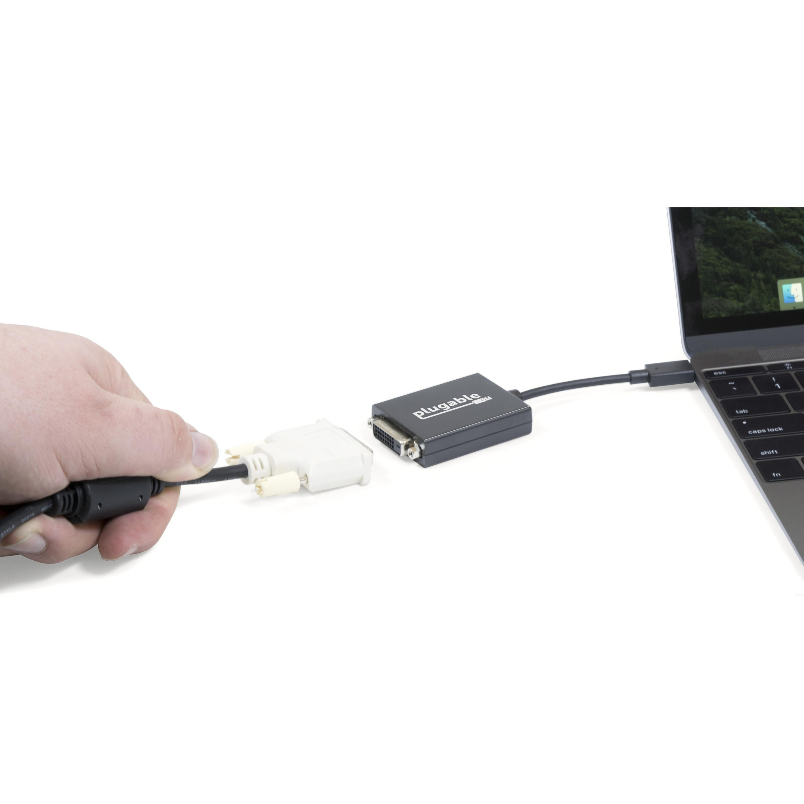 Plugable USB C to DVI Adapter - Connect Your USB-C Laptop to a DVI Display up to 1920x1200 - Compatible with 2017 and later Mac and Windows PCs - image 5 of 5