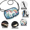 thumbnail image 4 of Stylish Crossbody Phone Bag Purse Handbags Adjustable Strap, Compact Design for Essentials Rainbow Unicorn, 4 of 7