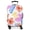 Black-1, variant on Stretch Luggage Cover XL(29-32in)– Elastic Travel Suitcase Protector with Handle Openings & Bottom Closure, Washable Polyester Spandex Suitcases Cover, Floral Flowers Print