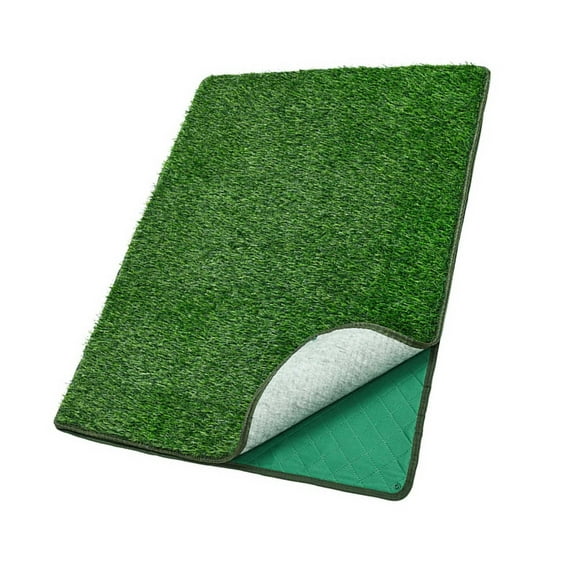 Machine Washable Puppies Potty Turfs Pad Tray for Outdoor Indoor Use
