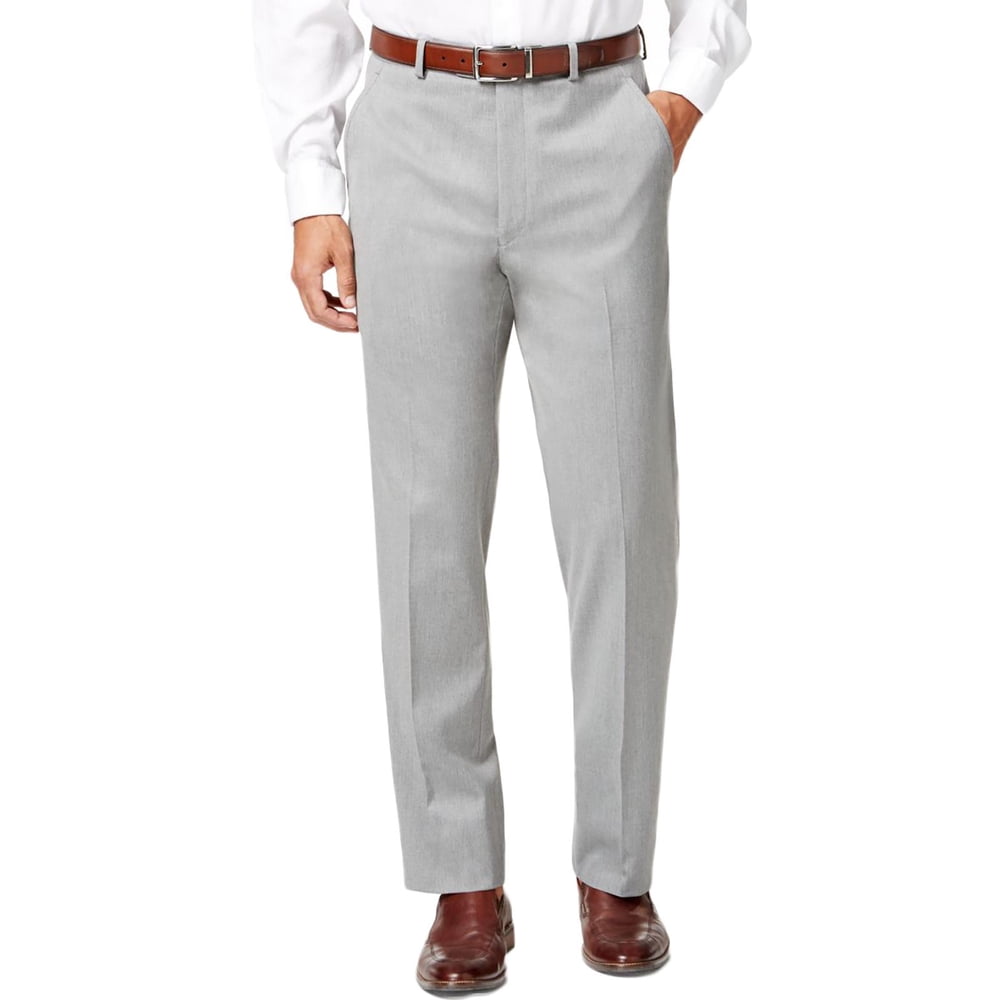 Alfani - Alfani Mens Slim Fit Heathered Dress Pants Gray 36/34 - Walmart.com - Walmart.com