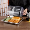 thumbnail image 2 of 1Pc Dessert Showcase Cake Dust Cover Dessert Case Pastry Showcase Dessert Sample Case Plastic Cake Case Transparent, 2 of 8
