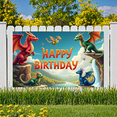 thumbnail image 4 of Colorful Design Banner Fantasy Dragons Decorative Art for Kids Party Celebration Indoor Decoration, 4 of 9
