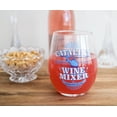 thumbnail image 4 of Step Brothers Catalina Wine Mixer 20 oz Drinking Stemless Wine Glass, 4 of 7