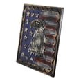 thumbnail image 6 of Western Patriotic USA Flag With Bald Eagle Pride of America Wooden Wall Decor, 6 of 7