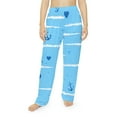 thumbnail image 4 of Beautiful Light with Sailing Design Women's Home Out Night Pajama Pants, 4 of 6
