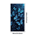thumbnail image 3 of LUUFILx Blue Butterfly Themed Background Banner Party Decorations Backdrop Photography Props for Celebrations Gatherings and Photo Shoots, 3 of 8