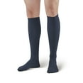 thumbnail image 2 of Ames Walker AW Style 100 Men's Dress 20-30 mmHg Firm Compression Knee High Socks Black Medium, 2 of 9