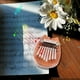 thumbnail image 5 of Piano miniatura de pulgar de madera maciza de 8 tonos | Kalimba portátil para dedos con teclas de acero refinado | Instrumento musical ligero con cordón | Regalo musical compacto de una pieza, 5 of 5