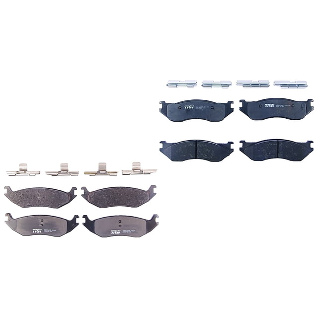 Set Balatas Cerámicas Ram 1500 2004 A 2005 Dodge TRW .