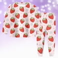 thumbnail image 2 of Baby Girls Clothes 24 Months 2T 3T 4T 5T 6T 7T Girls 2PCS Fall Winter Outfits Set Toddler Girls Long Sleeve Top Pants Set Tie-dye Pants Set Light Pink Size 5-6 Years, 2 of 8