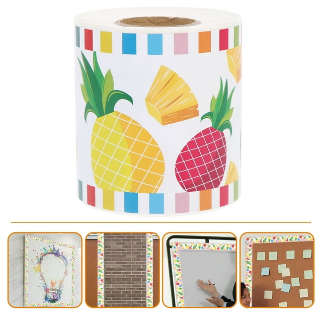 unbranded Pegatina Creativa Para Pizarra Con De Piña Multicolor Para De Aulas