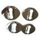 thumbnail image 4 of Cubierta del pestillo de la puerta del automóvil Tapa protectora de la cerradura del cerradero de la puerta impermeable de acero inoxidable Repuesto para UR‑V Avancier Silver, 4 of 5