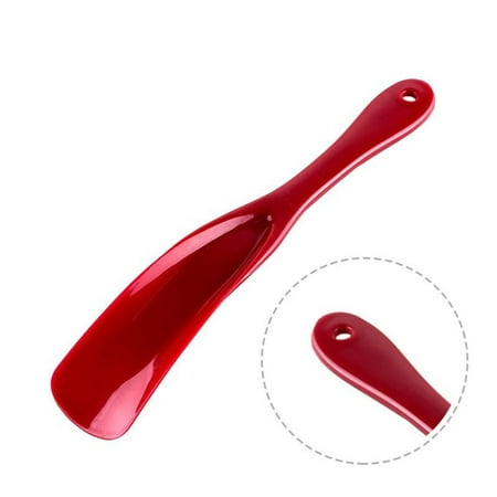 

LINMOUA Wear Shoe Horn Lifting Helper Lazy Handled Shoe Horn Easy On&Off Shoes