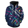 thumbnail image 1 of Traje de carreras para hombre, sudadera con cremallera, divertida, informal, de gran tamaño, con capucha, chaquetas de manga larga, tops Harajuku de primavera, estampado 3D, moda, 1 of 6