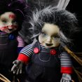 thumbnail image 3 of AMERTEER Halloween Glow Toy Sound Control Halloween Ghost Doll Party Decor (B), 3 of 8