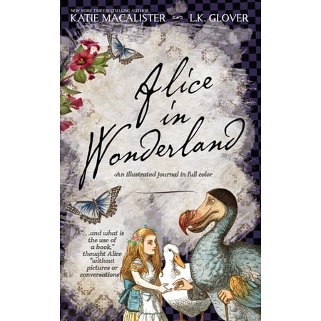 Alice in Wonderland: An Illustrated Journal in Full Color (Hardcover)