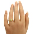 thumbnail image 6 of 18K Gold Over Brass Fire Opal Ring s.7 Jewelry RM-1763 TGR1040_D_7, 6 of 6