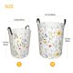 thumbnail image 3 of Balery Watercolor Floral A Cesta de ropa redonda con asas, impermeable, independiente, para ropa, juguetes, dormitorio y familia-Medium, 3 of 6