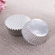 thumbnail image 4 of 200 piezas de papel de aluminio grueso, vasos metálicos para muffins, forros de papel para cupcakes, envoltorios para pasteles para hornear (plata + oro rosa), 4 of 5