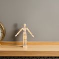 thumbnail image 4 of COOPHYA Set Of Articulated Mannequin Figures Structure For Students Flexible Joint Movement In Beige For Teaching, 4 of 8
