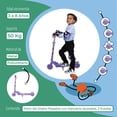 thumbnail image 2 of Patin Del Diablo Infantil Plegable y Ajustable con 2 Ruedas Y Luz Led, 2 of 9