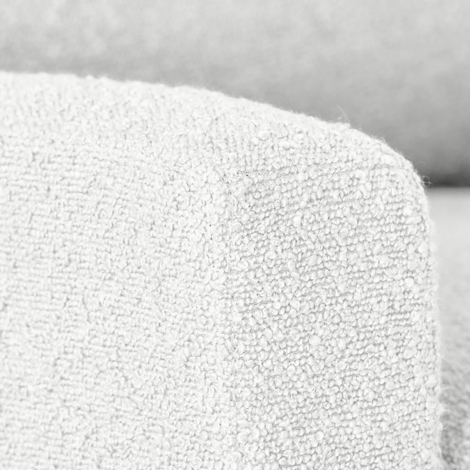 CorLiving Caillie Soft Boucle Fabric Manual Indoor Glider Recliner Chair