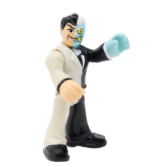 Replacement Part for Collectible Fisher-Price Imaginext Inspired by DC Superfriends Hero Villain Playset GNY62 - Replacement Poseable DC Comics Two Face Figure