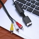thumbnail image 2 of Cable adaptador de audio y video a RCA AV Cable AV de audio y video a accesorios de repuesto RCA para consola de juegos PS2/3 Barbie Nuevos Originales, 2 of 6