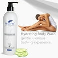 thumbnail image 6 of FRAGFRE Hydrating Body Wash for Sensitive Skin 16oz - Sulfate Free Hypoallergenic Body Cleanser - Mild Cucumber Aroma - Vegan Gluten Free Cruelty Free, 6 of 11