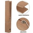 thumbnail image 2 of Oraceous Extra Large Wooden Clothes Pin with Spring - Giant Clothespin for Laundry, Bathroom, Towel Holder, Photo Display Clip, 2 of 11