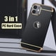 thumbnail image 2 of Funda mate chapada de lujo para iPhone, carcasa dura a prueba de golpes para iPhone 11, 12, 13 Pro Max, Mini, XR, X, XS Max, 6, 6s, 7, 8 Plus, SE 2020 Fivean unisex, 2 of 2