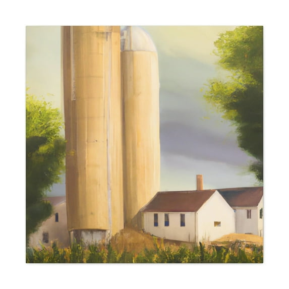 Silo in Splendor - Canvas