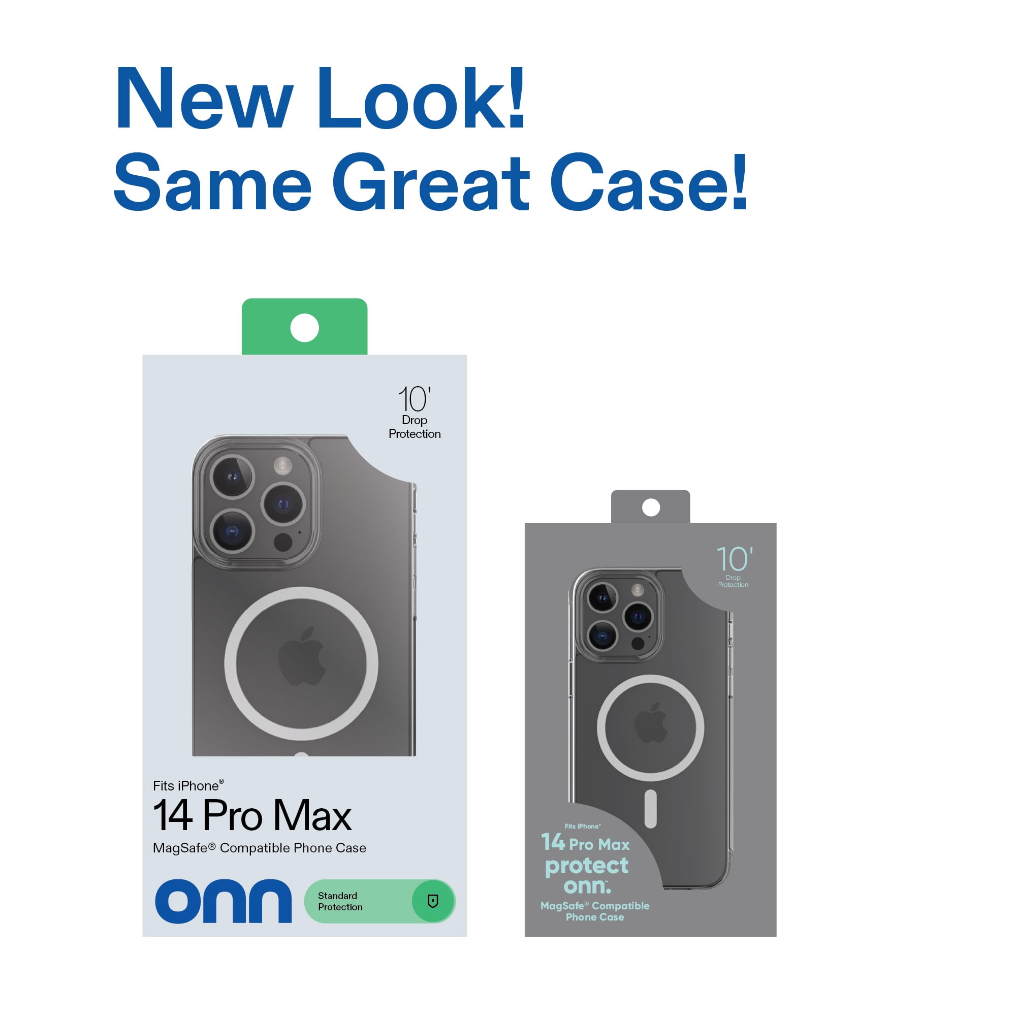 onn MagSafe Compatible Phone Case for iPhone 14 Pro Max - Clear