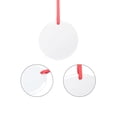 thumbnail image 2 of Adorno de sublimación PYD Life Glass, 7,62 cm, redondo, con cinta x24, 2 of 6