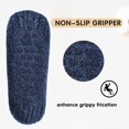 thumbnail image 4 of Unisex Fluffy Fuzzy Warm Slipper Socks for Men Women, Thick Fleece Lined Non-Slip Socks For Indoor Floor, 4 of 4