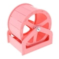 thumbnail image 1 of MERIGLARE Hamster Chinchilla Small Animals Silent Running Exercise Wheel Toys Pink, 1 of 9