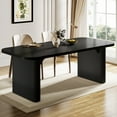 thumbnail image 6 of Tribesigns Kitchen Dining Table for 4-6 People, 62-Inch Modern Farmhouse Dining Table (Only Table), 6 of 7